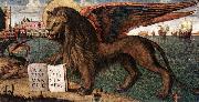 CARPACCIO, Vittore The Lion of St Mark (detail) dsf France oil painting reproduction